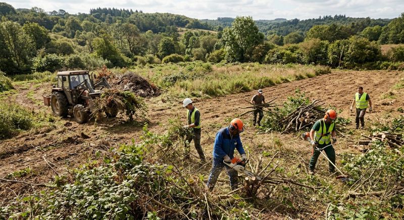 Farm Clearing in Gwinnett County, GA