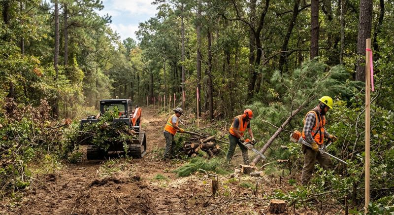 Ground Clearing in Cumming, GA