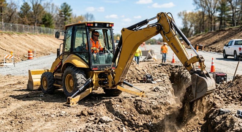 Backhoe Trenching in Salt Lake City, UT