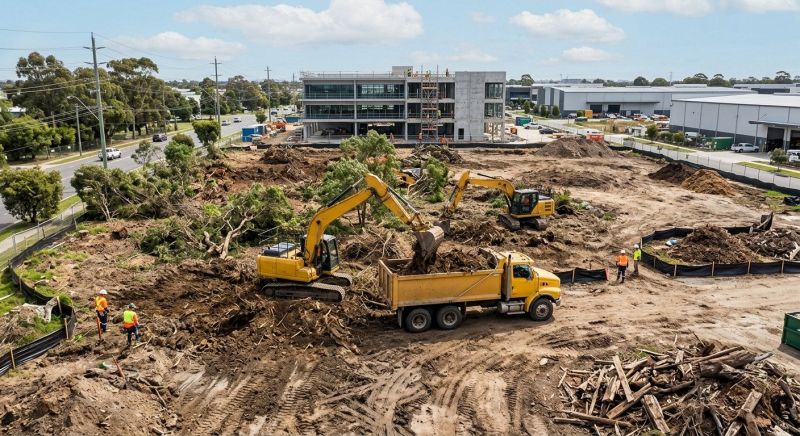 Commercial Site Preparation in Gwinnett County, GA