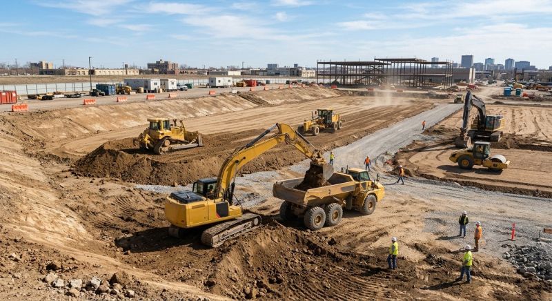 Commercial Site Preparation in Gwinnett County, GA