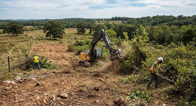 Easement Land Clearing in Utah County, UT